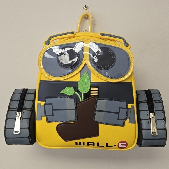 Loungefly Pixar WallE & Eve Plant Boot Backpack main image 8